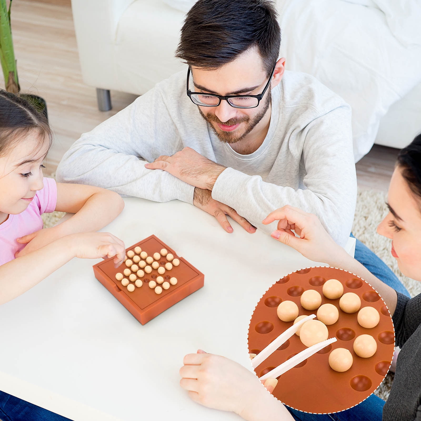 EGNMCR Independent Diamond Puzzle Board Game Intelligence Development Table Game Children's Game Brainstorming board games