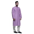 thumbnail image 2 of Atasi Kurta Imprimé de Designer pour Garçons Ensemble Kurta Pyjama Décontracté Vêtements d'Été, 2 of 5
