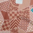 thumbnail image 1 of oneOone Cotton Poplin Dark Peach Fabric Block Sewing Craft Projects Fabric Prints By Yard 42 Inch Wide, 1 of 5