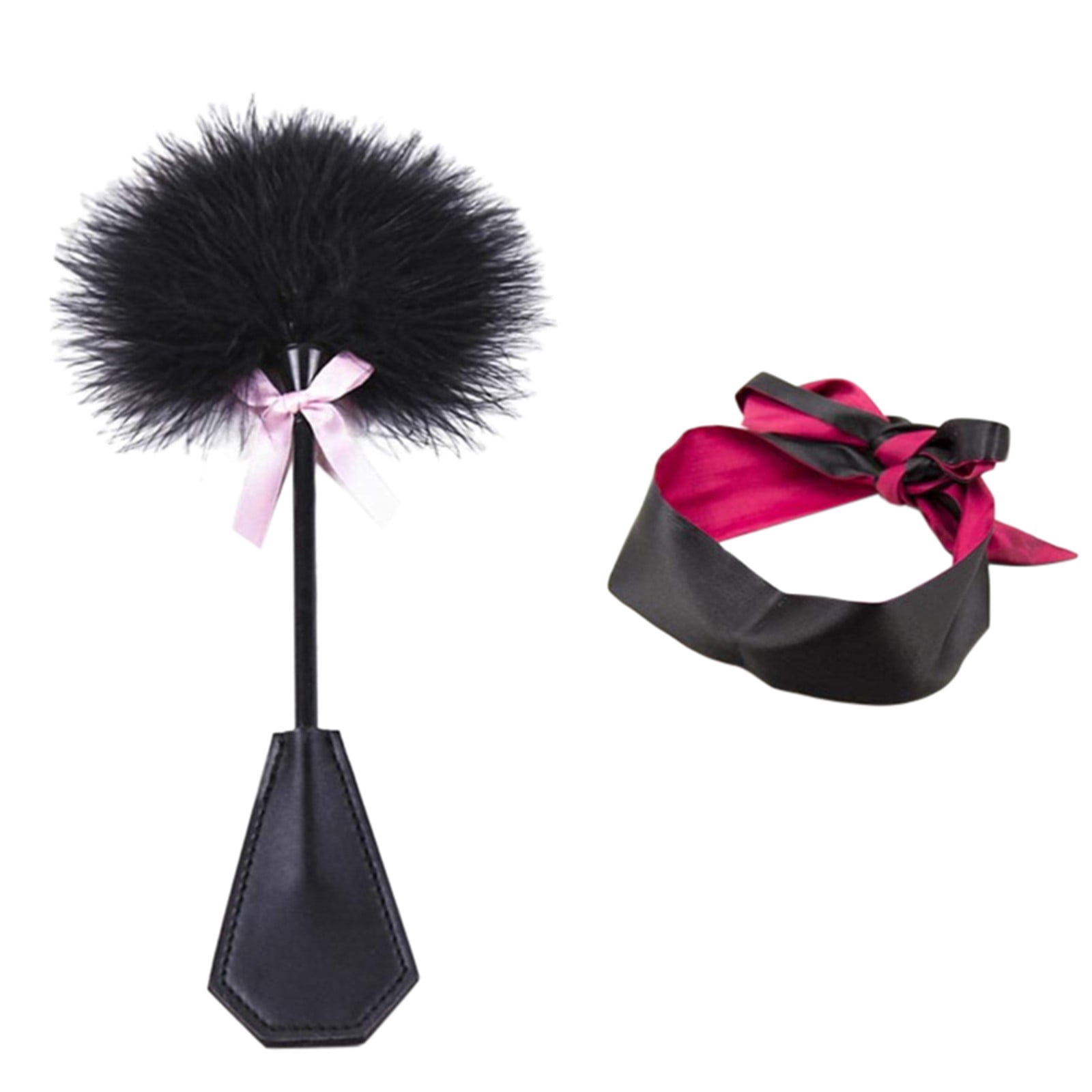 Erotic Feather Pat with Bow Tease Feather Pat