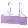 thumbnail image 4 of ylioge Womens Two Piece Swimsuits Tankini Ribbed Built in Removeable Bras Bikini Bathing Suits Ladies Solid High Waisted Swimsuit, 4 of 7