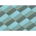thumbnail image 1 of Ahgly Tapis Rectangulaire Lavable en Machine Intérieur Transitionnel Vert Mer Terne, 8 Pieds x 10 Pieds, 1 of 7