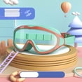 thumbnail image 2 of D-98 F Garçon Fille Enfants Ensemble de Lunettes de Natation Imperméables Grande Monture Plongée Haute Définition Utilisation en Piscine, 2 of 5