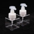 thumbnail image 2 of 2pcs 250ml Plastic Empty Shampoo Cosmetic Foam Soap Container - Clear, 2 of 8