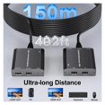 thumbnail image 2 of Rallonge USB KVM sur Chat 6/7 1080P60Hz KVM 150m/492 Pieds, 2 of 6