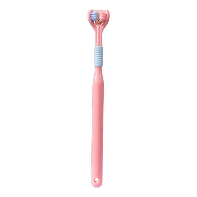 FcBaudy Manual Toothbrushes, Extra Soft Toothbrushes Adult Three-sided Toothbrush Men And Women Clean Soft Bristle Toothbrush Adult Toothbrush teeth brush