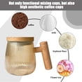 thumbnail image 4 of Dvkptbk Automatic Stirring Mug Heat Glass Shaker Coffee Mug Gift Milk Frothing, 4 of 7