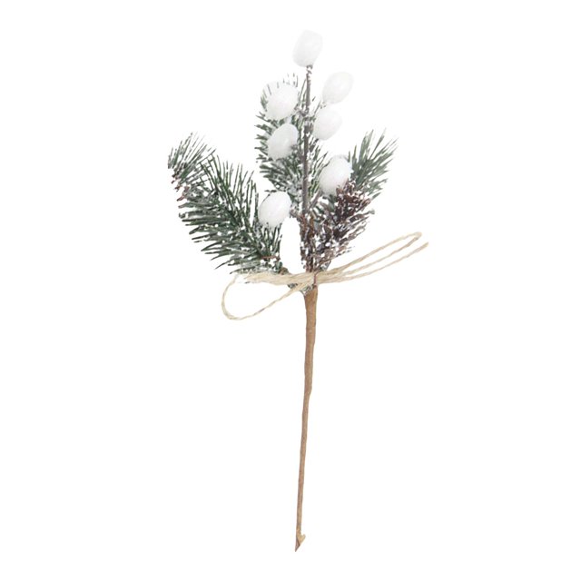 DOLITY Christmas Artificial Flower Berries Branches Garland Simulation Floral Picks for white