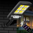 thumbnail image 4 of EGNMCR Solar Outdoor Lights, Motion Sensor Solar Powered Lights IP65 Waterproof, 3 Modes, With Remote Control,Wall Security Lights For Fence Yard Garden Patio Front, 4 of 6