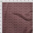 thumbnail image 4 of oneOone Cotton Silk Maroon Fabric African Aztech Craft Projects Decor Fabric Printed By The Yard 42 Inch Wide, 4 of 4
