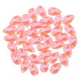 thumbnail image 2 of lionlar 36 Pcs Forme Goutte Cristal à Coudre Strass Plat pour Vêtements Robe Artisanat Orange, 2 of 9