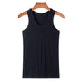 thumbnail image 4 of Timegard Tank Tops Men 3pc Round Neck Sleeveless Basic Tee Shirts Comfy Casual Workout Top Loungewear, 4 of 4