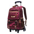 thumbnail image 1 of Student Rolling Backpack Detachable Luggage Wheeled Backpack School Backpack, 1 of 4