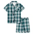 thumbnail image 1 of Winter Outfits Teens Girls Outfits Hildren's Shirt And Pants Set Christmas Pyjamas Set With Pockets Christmas Set, 1 of 4