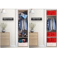 thumbnail image 3 of Sorbus 6-Pk 13" Foldable Fabric Storage Bins with Handles for Pantry, Toy & Closet Organization - Red, 3 of 6