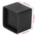 thumbnail image 1 of ABS Billard Craie de Queue de Billard Remplaçant Léger Carré Creux Accessoires de Cas de Stockage de Protection, 1 of 8