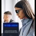 thumbnail image 4 of Rain Smart Glasses Support 144 Languages Touch Control Sound Assistant  5.4 IP65 AI Smart Translation Sunglasses with Mic Speakers, 4 of 7
