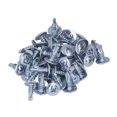 thumbnail image 2 of Ensemble de 50 Vis à Tête Ronde Auto-Perçantes en Acier au Carbone, Vis pour Bois Galvanisé 4,2 X 13 mm, 2 of 8