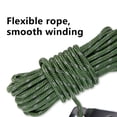thumbnail image 4 of Fridja Clearance Under 5$ Outdoor Windproof Rope Tent Rope Reflective Rope Rope Fixed Tied Rope Camp Adjustment Rope Thickened and Lengthened with Adjustment Buckle 5 Meters for Sport, 4 of 6