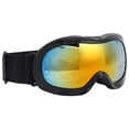 thumbnail image 1 of Lunettes de Ski pour Enfants Lunettes de Planche à Neige Lunettes de Ski pour Enfants Lunettes de Planche à Neige Lentilles à Double Couche Antibuée Protection UV Lunettes de Neige Noir Rouge, 1 of 8
