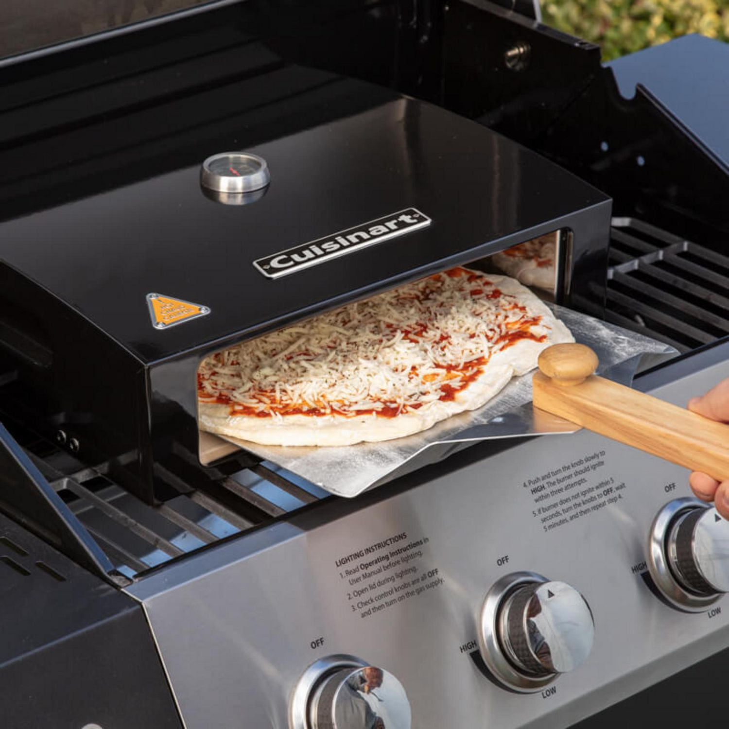 Four à pizza avec dessus de grill Cuisinart