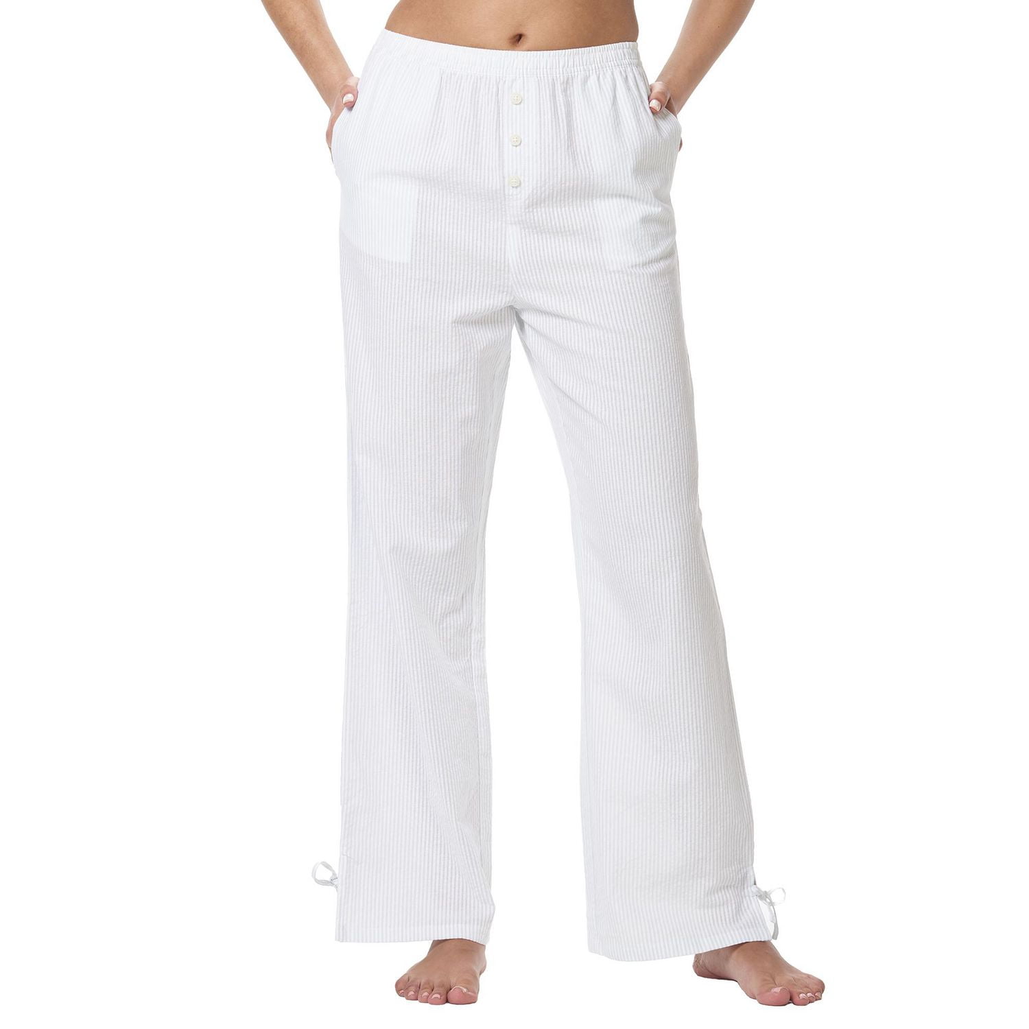 Secret Sleep Seersucker Pant with ties-Online Exclusive