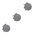 thumbnail image 3 of relayinert 1/2/3/5 Confort et Durabilité des Chaises Coussin Rond Doux et Confortable Gris Clair 3 Pcs, 3 of 6