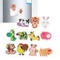 thumbnail image 1 of Spptty Fridge Magnet Kids,11PCS Fridge Animal Magnet Strong Magnetic 3D Effect Animal Magnets Vivid Twelve Chinese Zodiac Fridge Magnet For Fridge,Fridge Magnet, 1 of 8