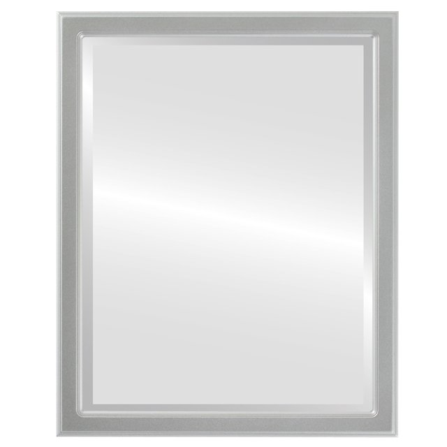 Miroir Encadré Toronto - Vaporisation Argent