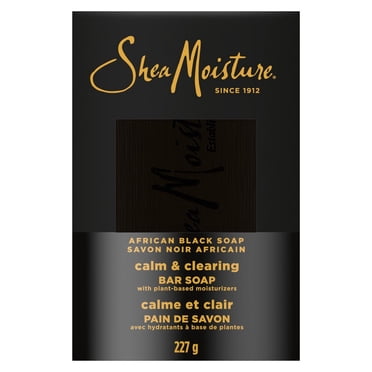 SheaMoisture African Black Bar Soap Calm & Clearing, 227 g