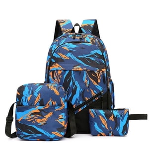 Kids School Backpack 3 Piece Backpack Set with,Lunch bag,Backpack Shoulder Bag Pencil CaseLaptop Daypack