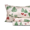 thumbnail image 4 of Gogreen 4PC Queen Christmas Sheet Set Deep Pocket Fit 16", Breathable Microfiber Soft Queen Sheet Set Warm Sheets, Luxury Hotel Style Christmas Decor Queen Bed Sheet Set, Christmas Gift, 4 of 8