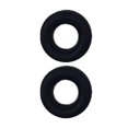 thumbnail image 1 of 2 Pcs Pinces d'Oreille Rondes pour Lunettes de Sport Lunettes de Soleil Enfants Adultes Noir, 1 of 8