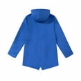 thumbnail image 4 of Birdeem Womens Solid Color Outdoor Hooded Length Windbreaker Jacket, 4 of 5