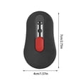 thumbnail image 3 of TIMIFIS Silicone Modèle de Cuisson Couteau à Raser pour Pain Couteau à Raser pour Pain Outil de Pâtisserie Couteau à Raser pour Pain Européen Modèle d'Adsorption pour Réfrigérateur Appareils de Cuisine, 3 of 8