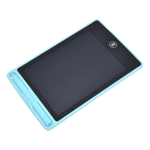 Writing Tablet, LCD Writing Pad Firm Sturdy One-Key Clear Safe Eco-Friendly for Math Exercises for Boys Girls for Children for Painting Training Pink,Blue,Black