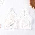 thumbnail image 2 of Timegard Bras for Women No Underwire Plus Size Front Closure X-Strap Back Support Shapewear Seniors Bra, 2 of 3
