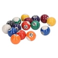 thumbnail image 3 of Mini Billard Balls, 16pcs Portable 32mm Scratch  Small Pool Balls  for Leisure Game for Children, 3 of 8