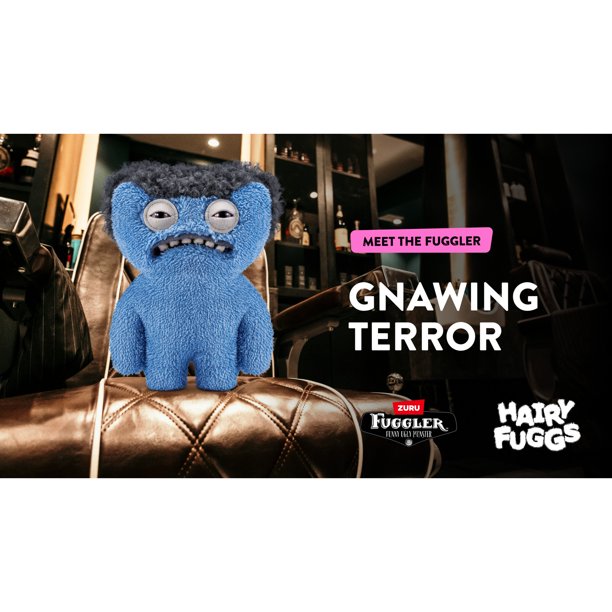Fuggler Hairy Fuggs 9-inch S1 (Gnawling Terror - Wig- Teal) by