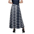 thumbnail image 4 of Moomaya Printed Rayon Skirt Wrap Style Plus Size Skirt Summer Wear Clothing, 4 of 6