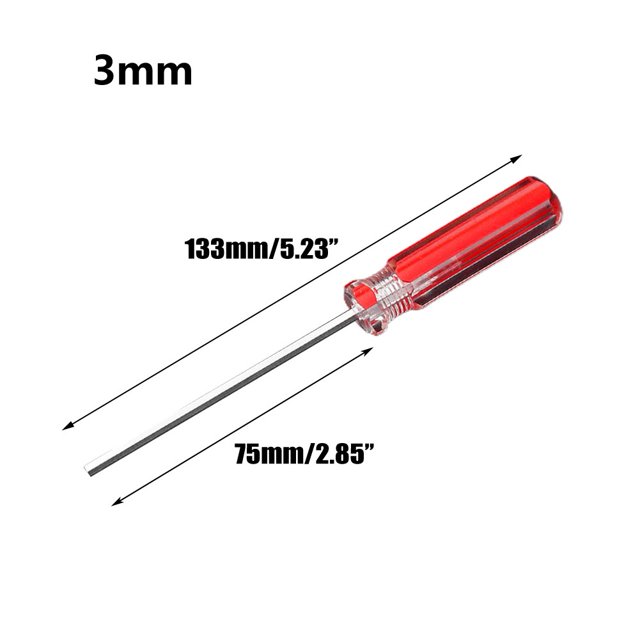MYG 1.5mm-6mm Hexagon Screwdriver Set Flat Head Hex Magnetic Repair Hand Tool