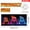 F-851, variant on Christmas Fluorescent Garage Door Cover, Holiday Garage Door Decor, Vibrant Color Scheme, Easy Installation, for Commercial Properties, Energy-Efficient Lighting, LED Garage Door Aesthetic, Hzhnb