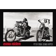 thumbnail image 1 of (24x36) Easy Rider Movie (Dennis Hopper & Peter Fonda on Motorcycles, Black) Poster Print, 1 of 3