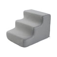 thumbnail image 3 of Dog Stairs Pet Steps Ramp Multifunctional Removable Cover for High Beds or Couch S 3 Step Grey, 3 of 9
