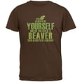 thumbnail image 1 of Always Be Yourself Beaver Brown Youth T-Shirt, 1 of 1