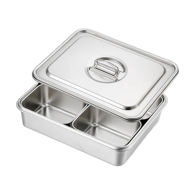 Elodie Assiette Anti-Frottement Nourriture Anti-Frottement Cuisine Dîners Buffet Serveur Anti-Frottement Buffet Ensemble de Anti-Frottement 4 Compartiments