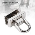 thumbnail image 3 of 20pcs 360 Rotatable D Ring Rivets with Hole Punch, Zinc Alloy, DIY Leather Craft Purse Decoration for Handbags, 3 of 7