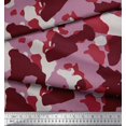 thumbnail image 1 of Soimoi Poly Georgette Fabric Two Tone With White Camouflage Print Fabric by Yard 52 Inch Wide, 1 of 3