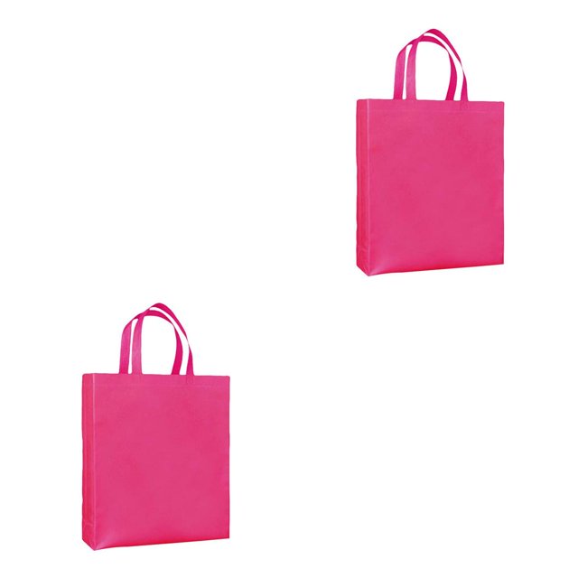maskred 5 Pcs Sac d'Épaule de Voyage de Magasinage Éco Pochette Fourre-Tout Sac à Main Pliable Sacs Réutilisables Mei Rouge 2Ensemble