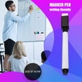 thumbnail image 1 of Dry Erase Markers Pens Professional Convenient Magnetic White Board Stationery Erasable Painting Whiteboard Marker Marking Tools Black, 1 of 6
